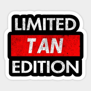 Tan Sticker